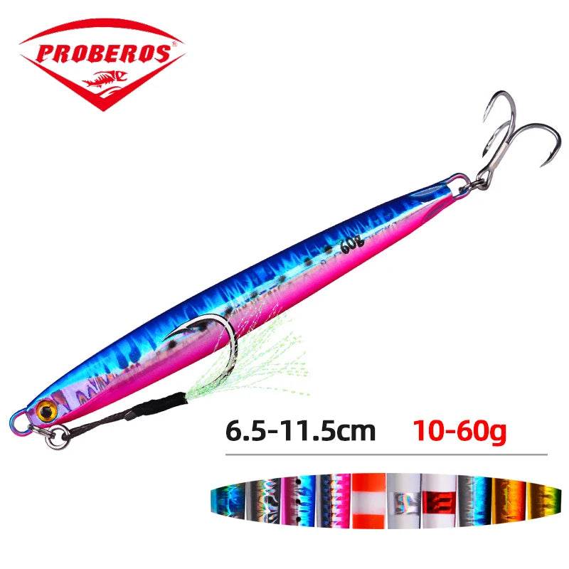 PROBEROS Metal Casting Jig – Luminous Shore & Boat Lure - Fish & Cheaps | Fishing & Outdoor Gear