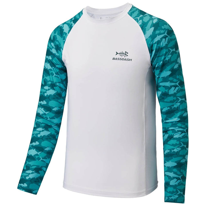 Bassdash Youth UPF50+ Camo Fishing Shirt - Fish & Cheaps | Fishing & Outdoor Gear