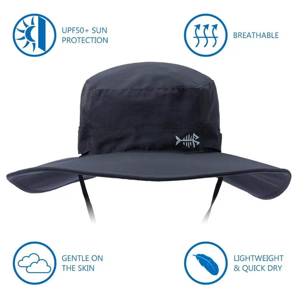 Bassdash UPF 50+ Water Resistant Bucket Hat - Fish & Cheaps | Fishing & Outdoor Gear