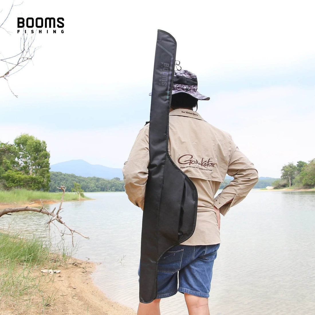 Booms Fishing PB3 Rod Bag – Adjustable, Folding Storage - Fish & Cheaps | Fishing & Outdoor Gear