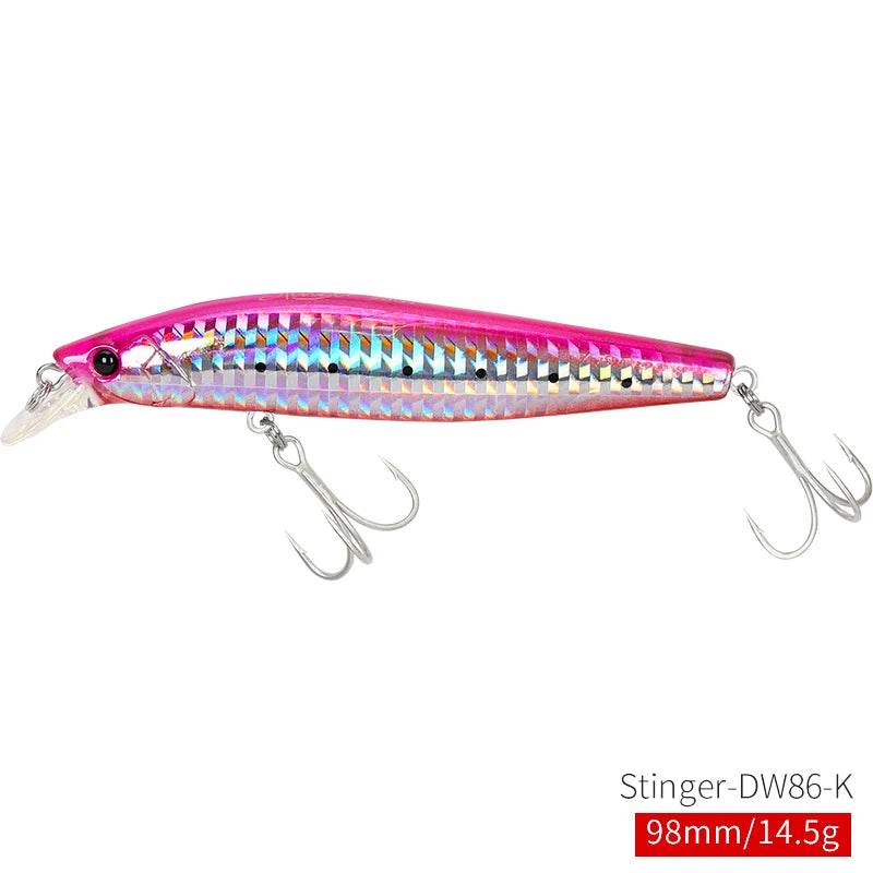 TSURINOYA 98SP Suspending Minnow – Ultra Long Casting Lure - Fish & Cheaps | Fishing & Outdoor Gear