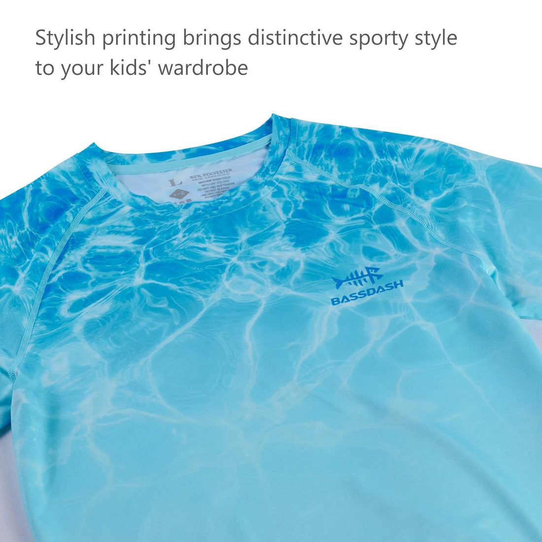 Bassdash Youth UPF50+ Camo Long Sleeve Fishing Shirt - Fish & Cheaps | Fishing & Outdoor Gear