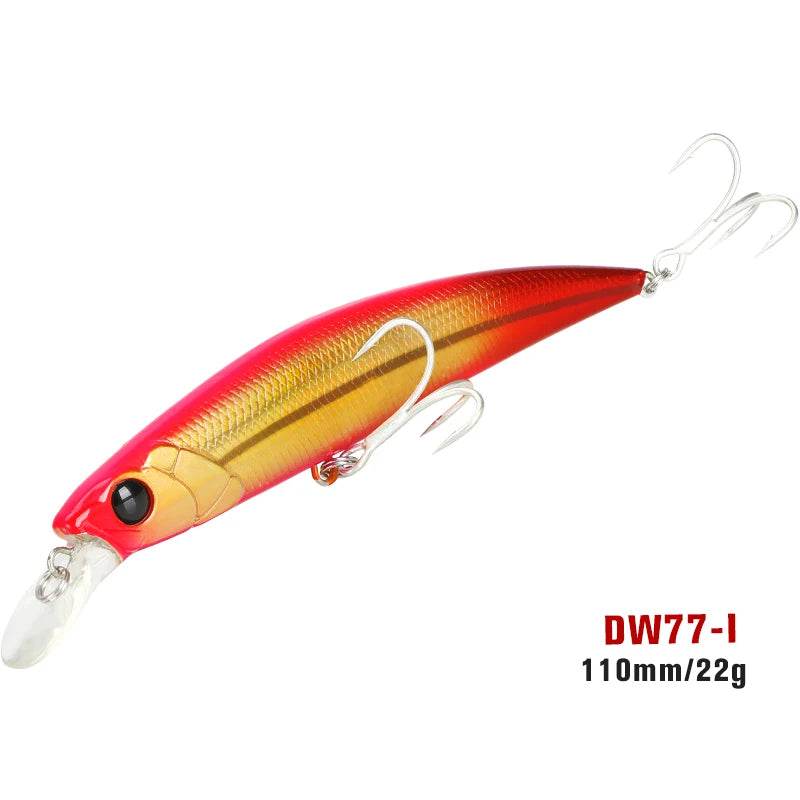 TSURINOYA 110S Long Casting Sinking Minnow - Fish & Cheaps | Fishing & Outdoor Gear