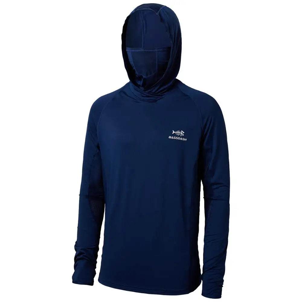 Bassdash UPF 50+ Fishing Shirt with Mask Hoodie - Fish & Cheaps | Fishing & Outdoor Gear