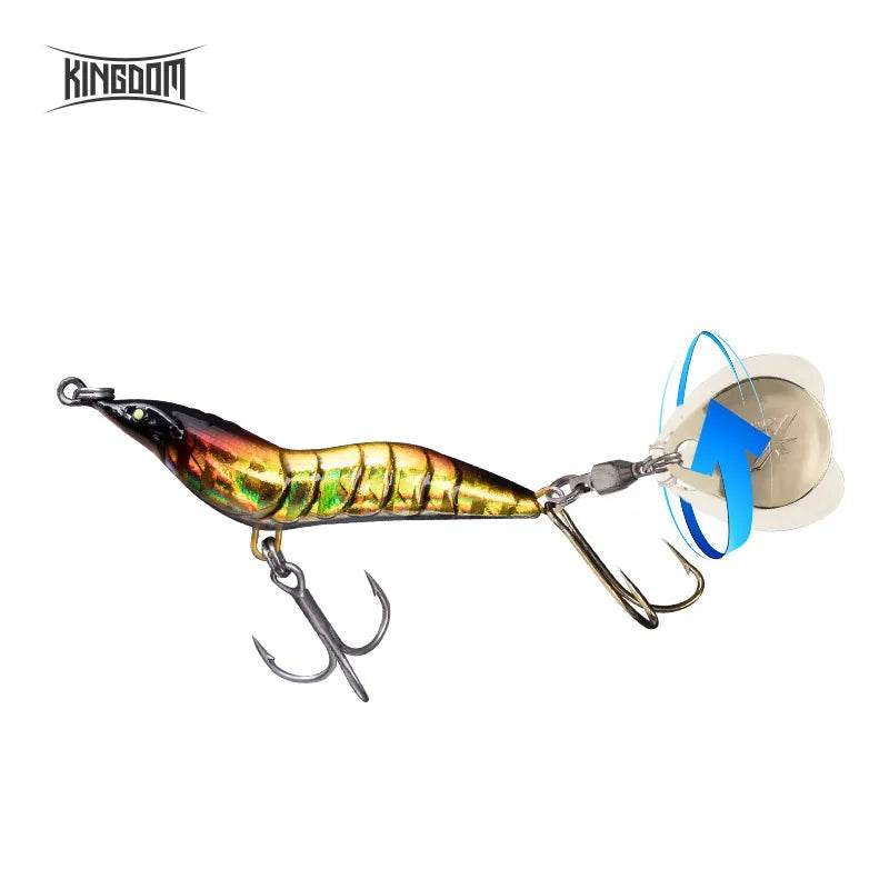 Kingdom Simulation Shrimp Lure – Bionic Spinner Jig - Fish & Cheaps | Fishing & Outdoor Gear