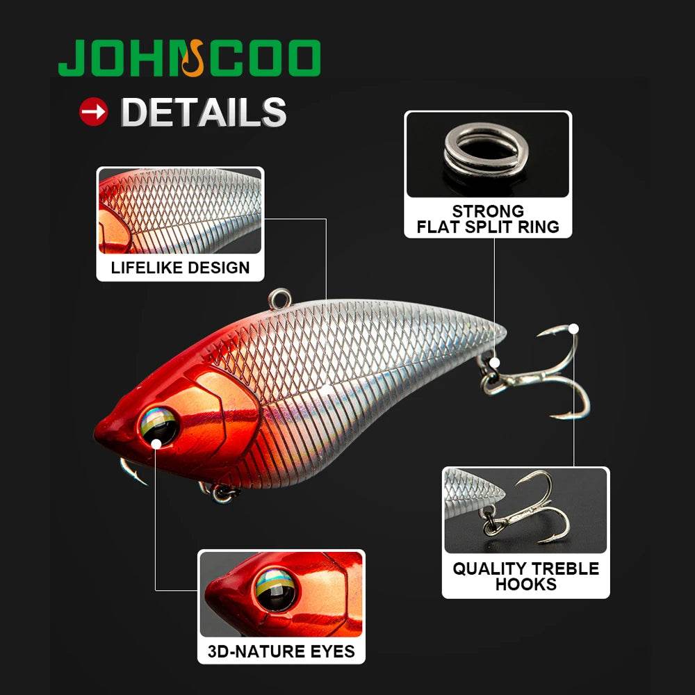 JOHNCOO 70S Sinking VIB – Hard Winter Fishing Lure - Fish & Cheaps | Fishing & Outdoor Gear