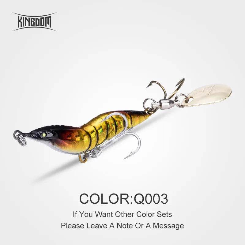 Kingdom Simulation Shrimp Lure – Bionic Spinner Jig - Fish & Cheaps | Fishing & Outdoor Gear
