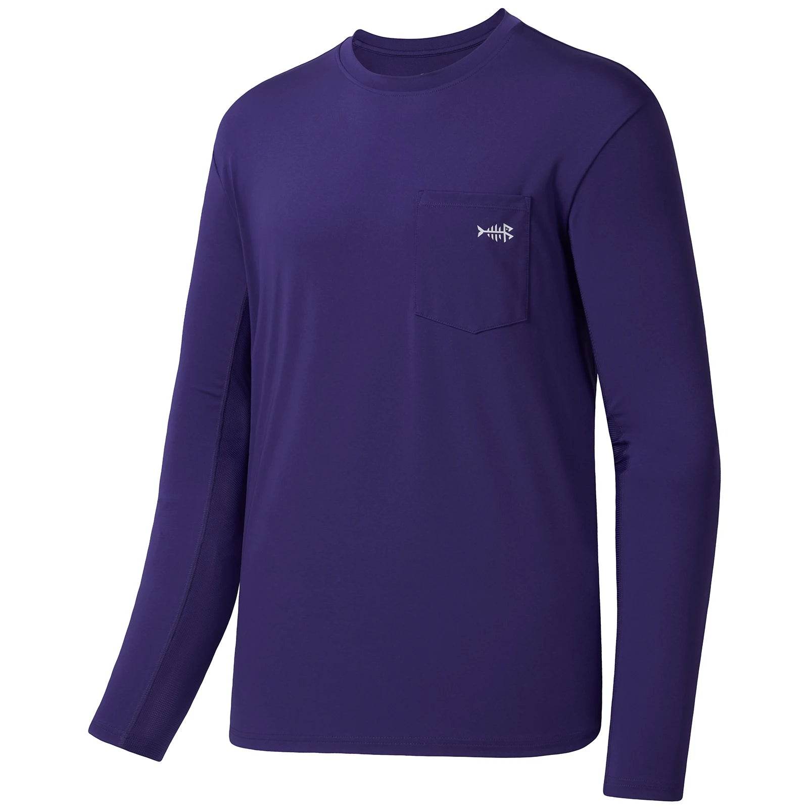 Bassdash Men’s UPF 50+ Performance Long Sleeve T-Shirt - Fish & Cheaps | Fishing & Outdoor Gear