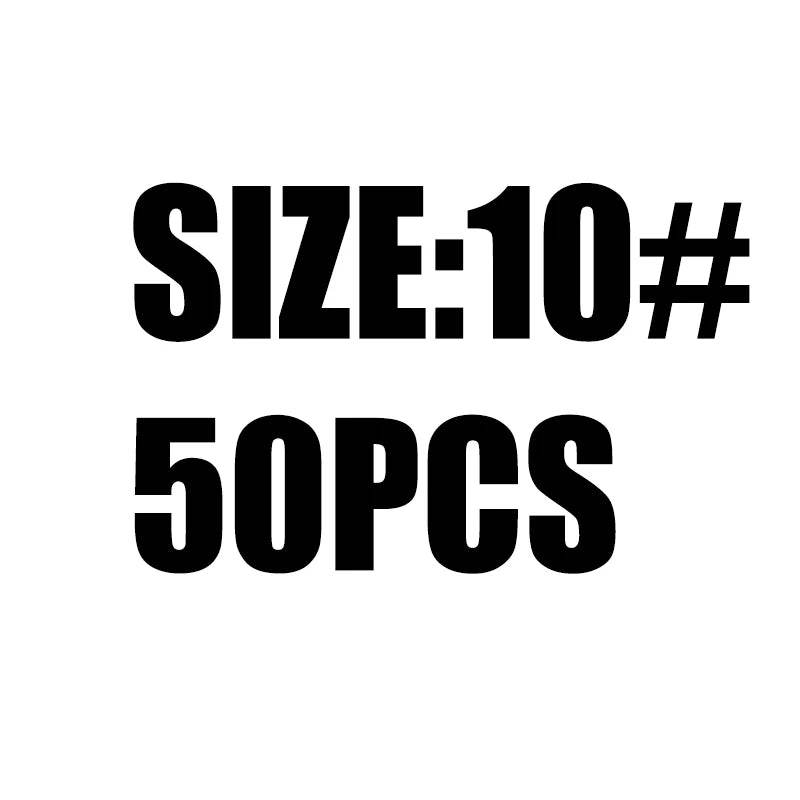 Supercontinent 50PCS Pike Fishing Swivels & Connector Pins - Fish & Cheaps | Fishing & Outdoor Gear