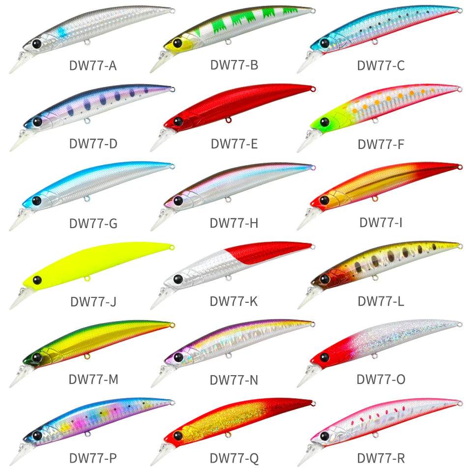 TSURINOYA 110S Long Casting Sinking Minnow - Fish & Cheaps | Fishing & Outdoor Gear