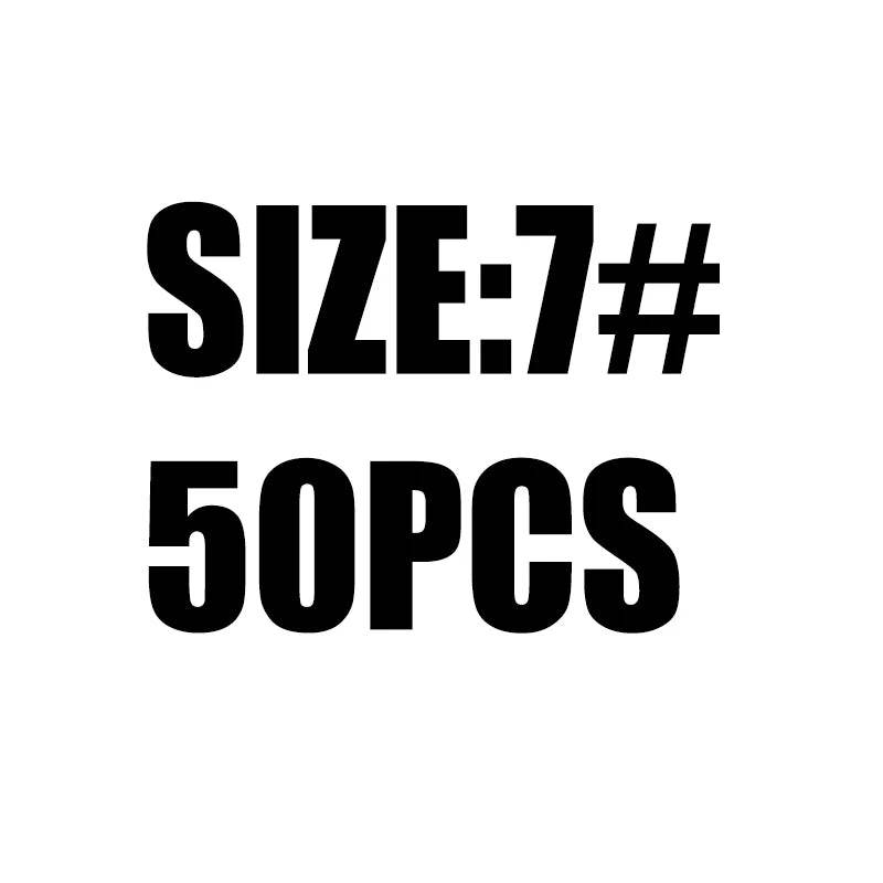 Supercontinent 50PCS Pike Fishing Swivels & Connector Pins - Fish & Cheaps | Fishing & Outdoor Gear