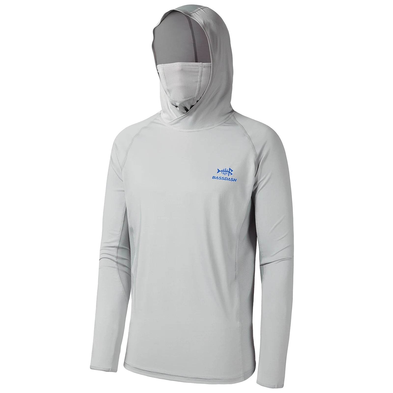 Bassdash UPF 50+ Fishing Shirt with Mask Hoodie - Fish & Cheaps | Fishing & Outdoor Gear