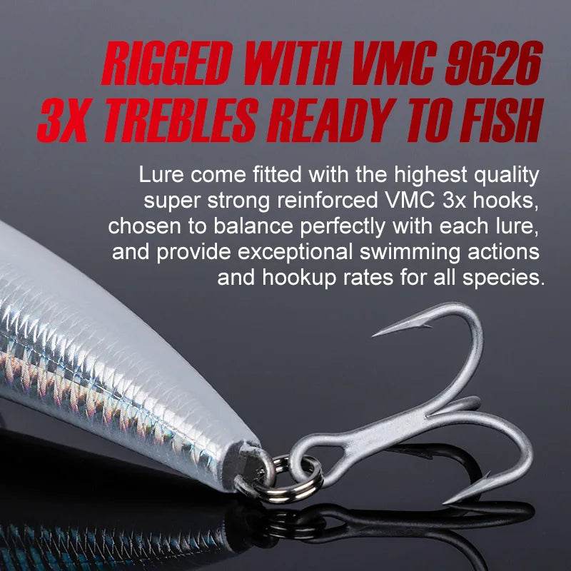 Noeby Stickbait Sinking Lure – Big Game Bait - Fish & Cheaps | Fishing & Outdoor Gear