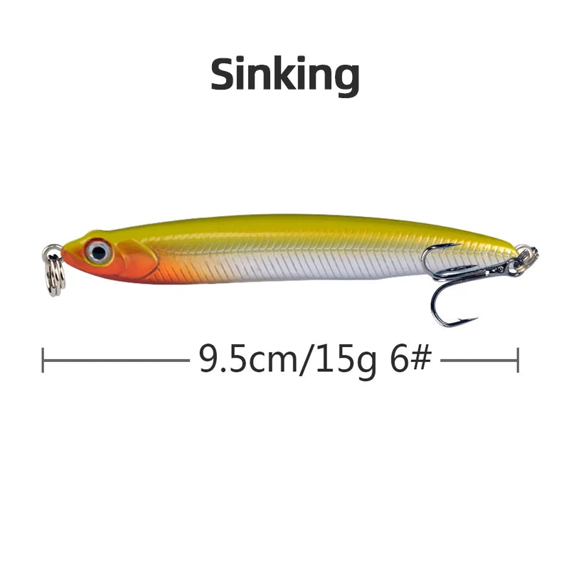 <strong>Thrill Stick Long Casting Sinking Pencil Lure</strong>