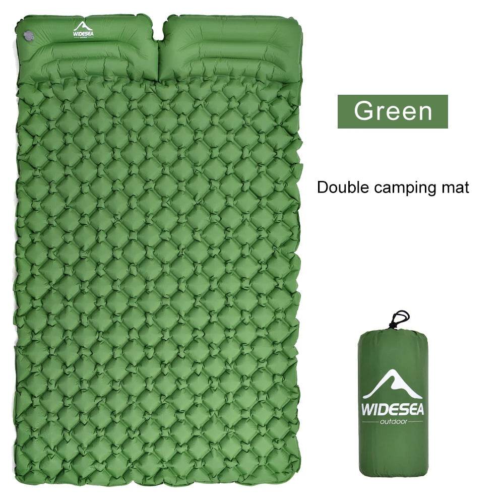 Widesea Double Inflatable Camping Mattress — Ultralight Comfort for Two - Fish & Cheaps | Fishing & Outdoor Gear