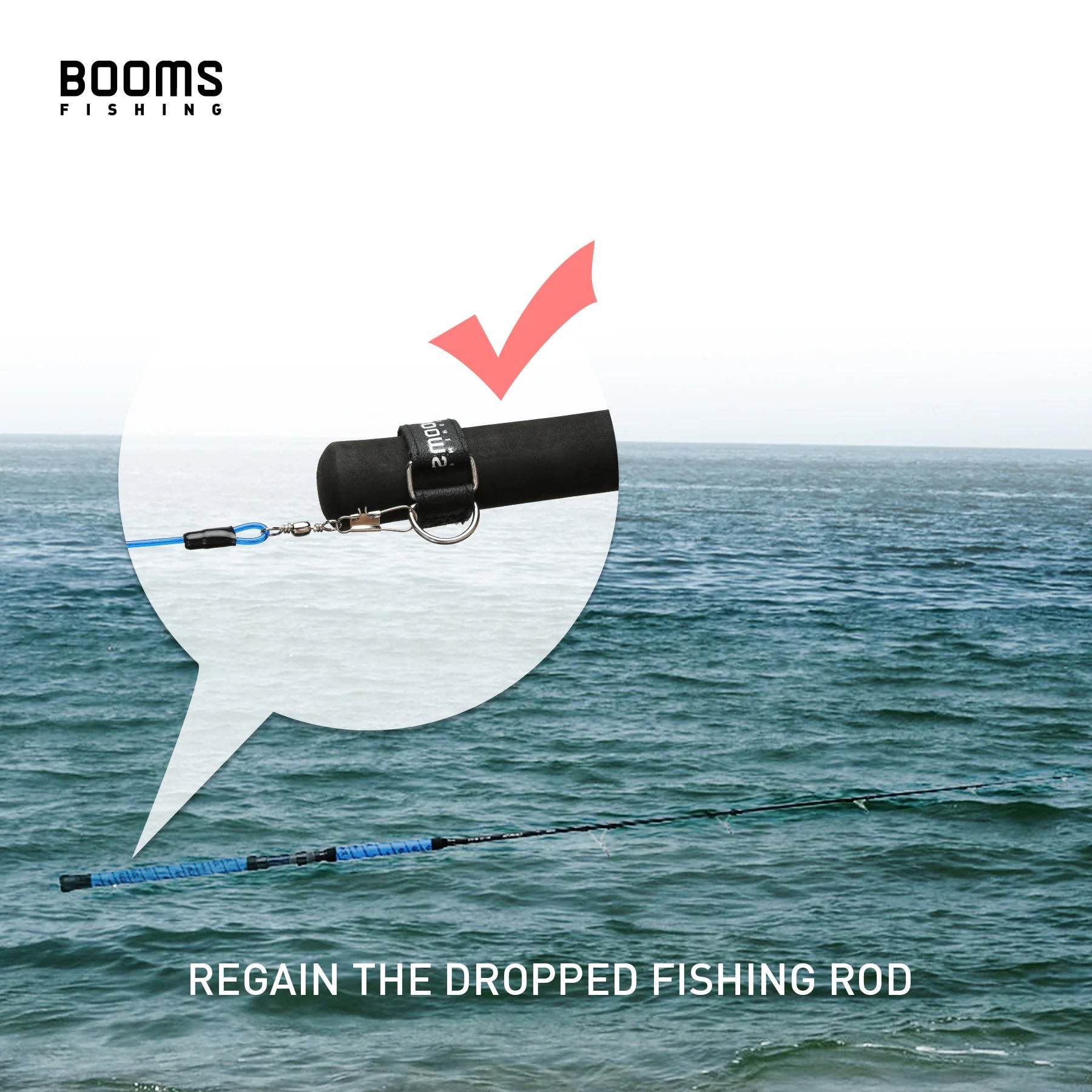 Booms RB1 Neoprene Rod Tie Straps - Fish & Cheaps | Fishing & Outdoor Gear