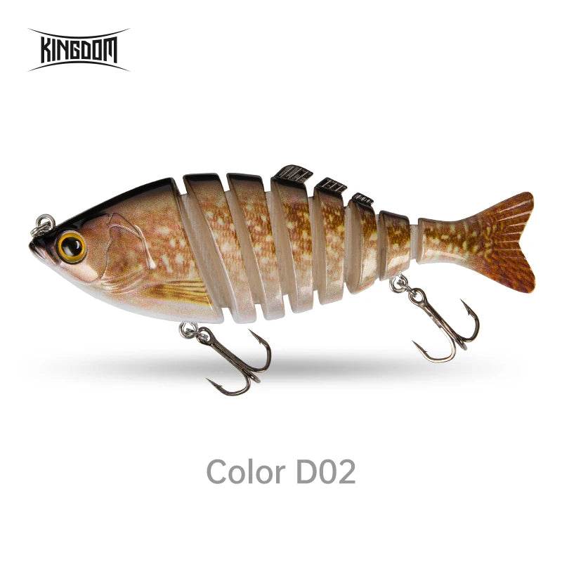 Kingdom Barbecue Swimbait – Multi-Jointed Sinking Lure - Fish & Cheaps | Fishing & Outdoor Gear