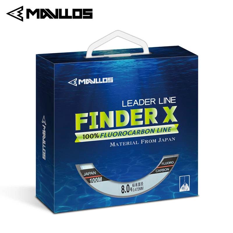 Mavllos Finder X Fluorocarbon Leader Line - Fish & Cheaps | Fishing & Outdoor Gear