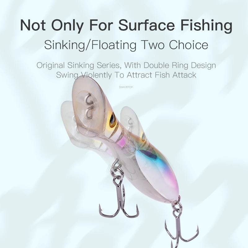 Kingdom SNAKEPOP Floating & Sinking Popper Lure - Fish & Cheaps | Fishing & Outdoor Gear