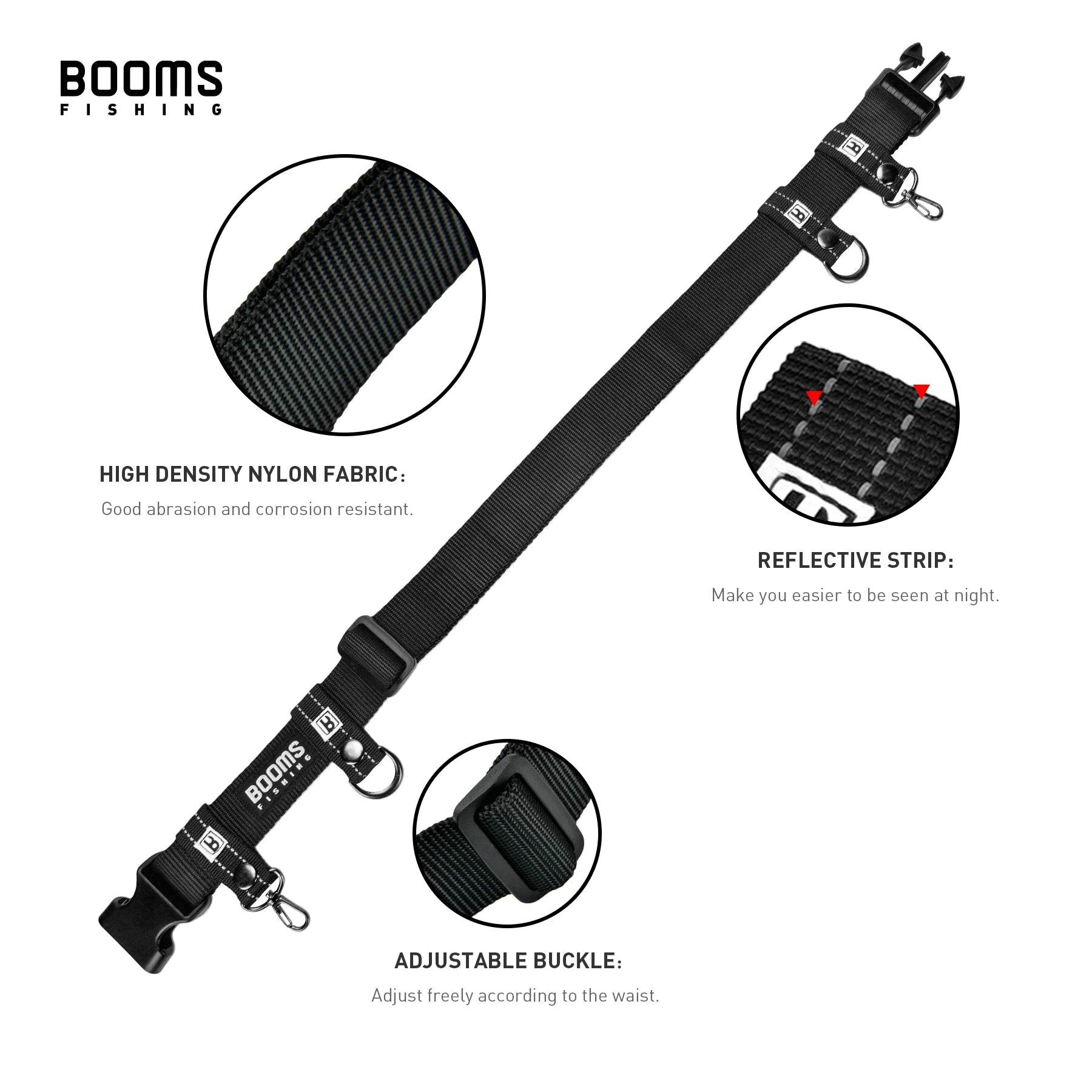 Booms Fishing FB2 Lightweight Fishing Belt - Fish & Cheaps | Fishing & Outdoor Gear