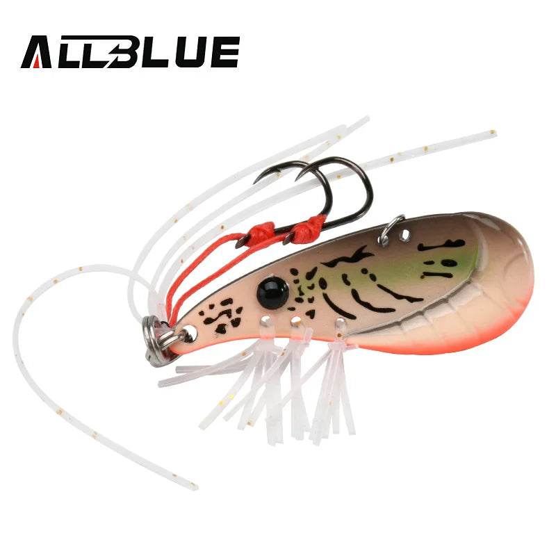 ALLBLUE Crazy Shrimp Metal VIB Spoon - Fish & Cheaps | Fishing & Outdoor Gear
