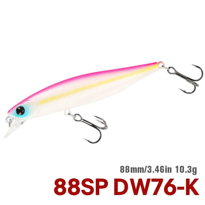 TSURINOYA 88SP Suspending Minnow – Long Casting - Fish & Cheaps | Fishing & Outdoor Gear