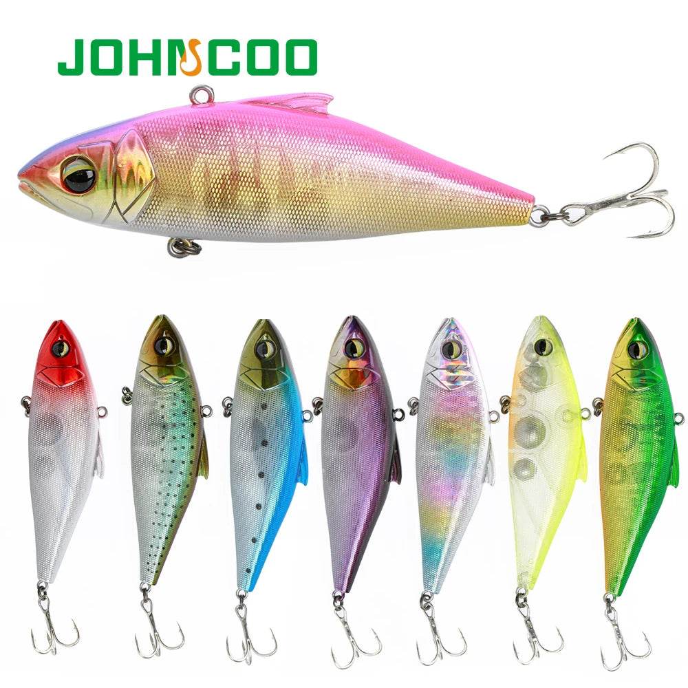 JOHNCOO 80S Vibration Bait – Sinking Lipless Crankbait - Fish & Cheaps | Fishing & Outdoor Gear