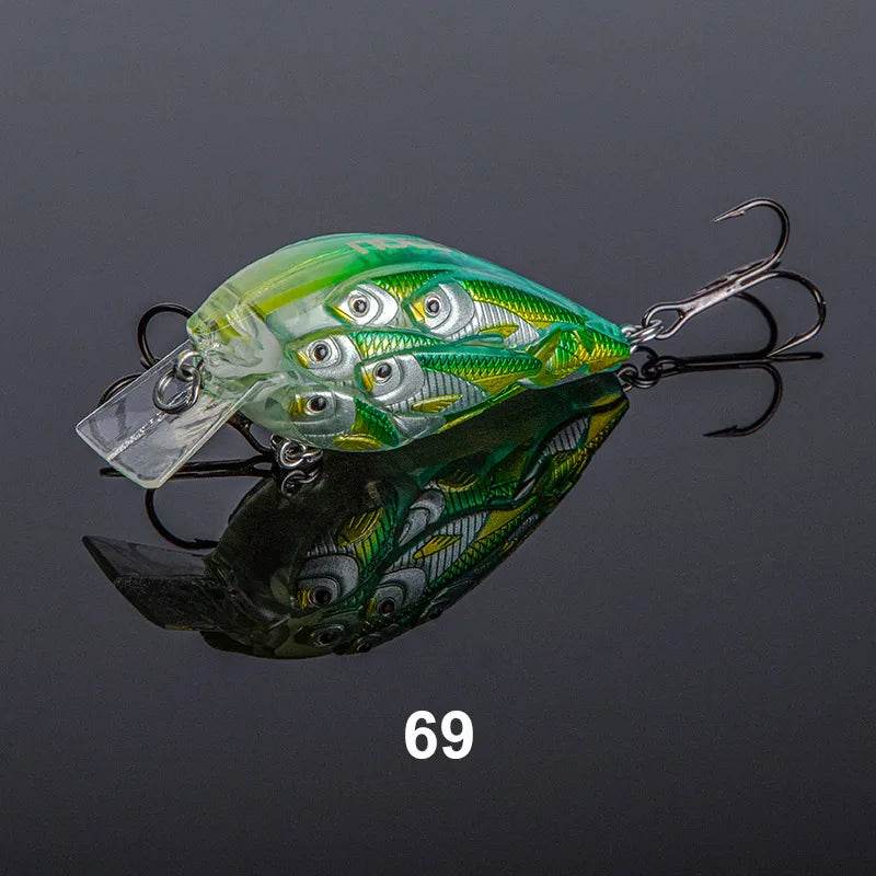 NOEBY 60mm Crankbait Wobbler - Fish & Cheaps | Fishing & Outdoor Gear