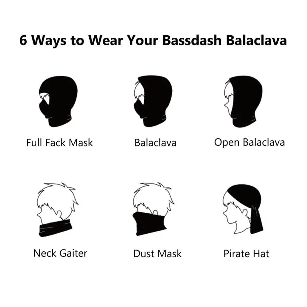 Bassdash Winter Ninja Balaclava - Fish & Cheaps | Fishing & Outdoor Gear