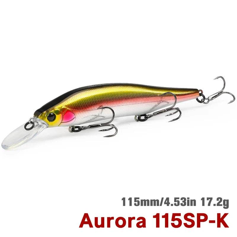 TSURINOYA 115SP Suspending Minnow Lure - Fish & Cheaps | Fishing & Outdoor Gear