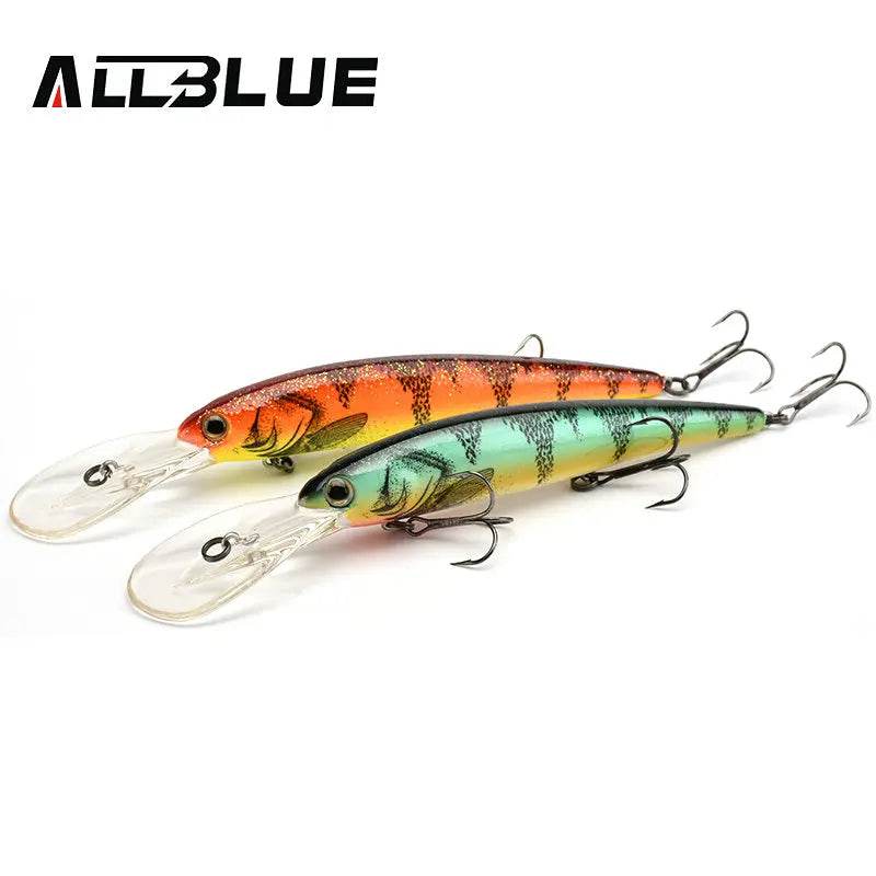 ALLBLUE Deep Walleye 125mm Floating Crankbait - Fish & Cheaps | Fishing & Outdoor Gear
