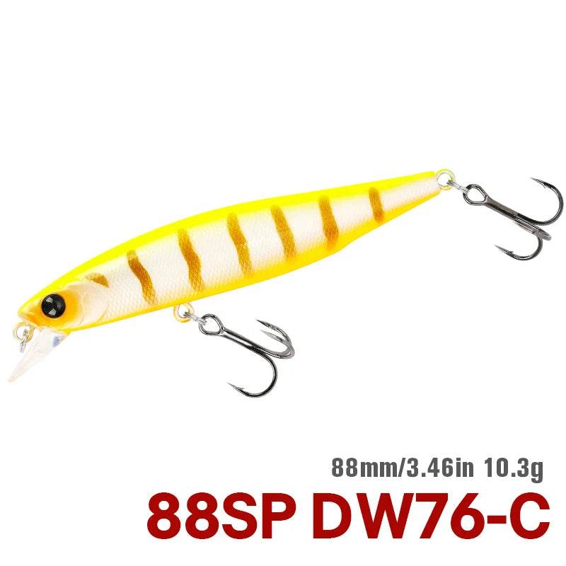 TSURINOYA 88SP Suspending Minnow – Long Casting - Fish & Cheaps | Fishing & Outdoor Gear