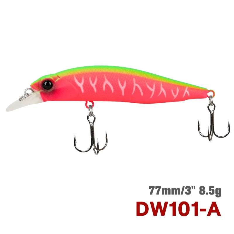 TSURINOYA 77SP Jerkbait – Precision Suspending Minnow - Fish & Cheaps | Fishing & Outdoor Gear