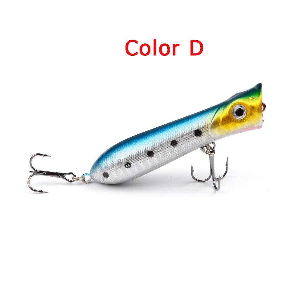 PROBEROS 8cm Top Water Popper Lure - Fish & Cheaps | Fishing & Outdoor Gear