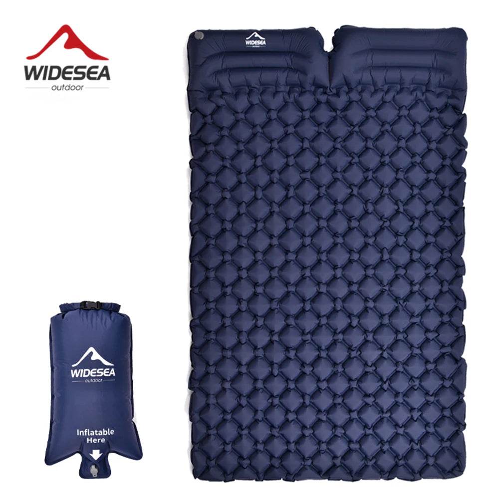 Widesea Double Inflatable Camping Mattress — Ultralight Comfort for Two - Fish & Cheaps | Fishing & Outdoor Gear