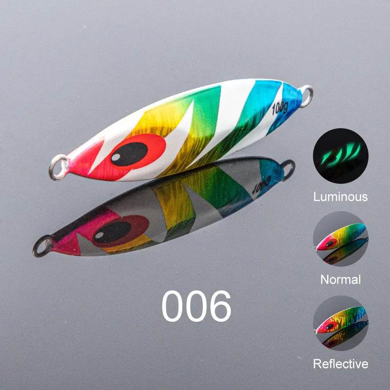 NOEBY Metal Jig – Slow Jigging Spoon Lure - Fish & Cheaps | Fishing & Outdoor Gear