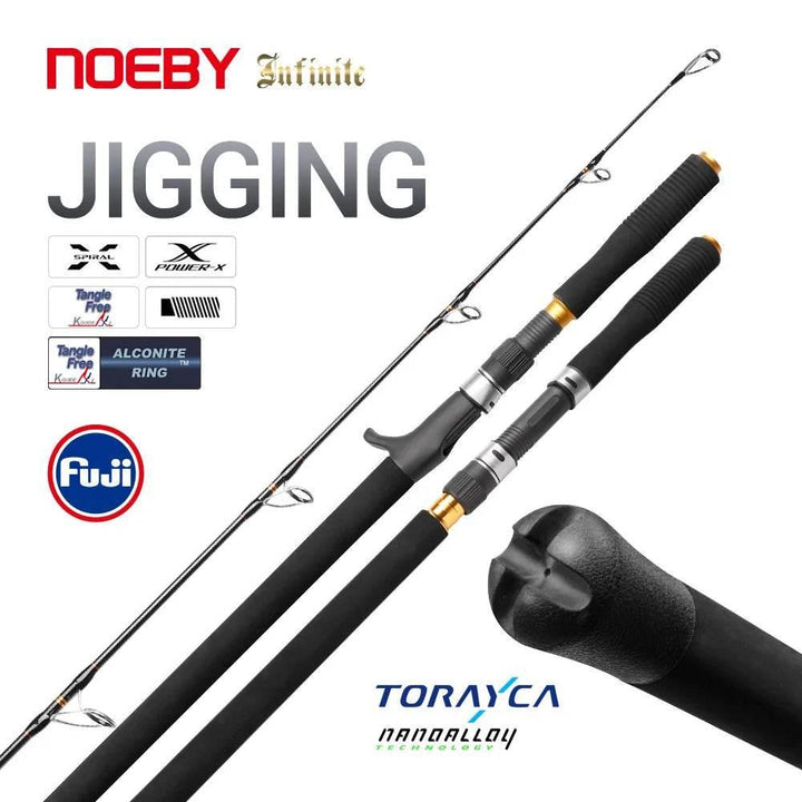 NOEBY INFINITE Jig Fishing Rod – Power for Big Game Jigging - Fish & Cheaps | Fishing & Outdoor Gear