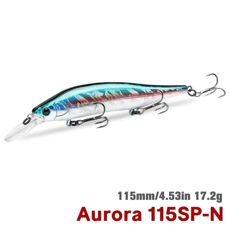 TSURINOYA 115SP Suspending Minnow Lure - Fish & Cheaps | Fishing & Outdoor Gear