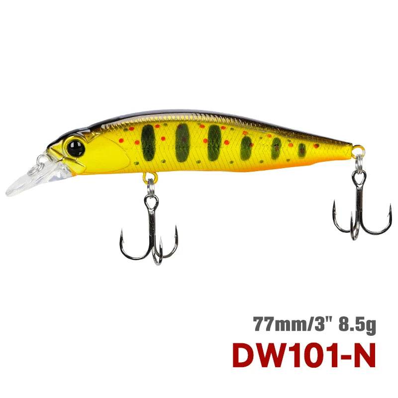TSURINOYA 77SP Jerkbait – Precision Suspending Minnow - Fish & Cheaps | Fishing & Outdoor Gear
