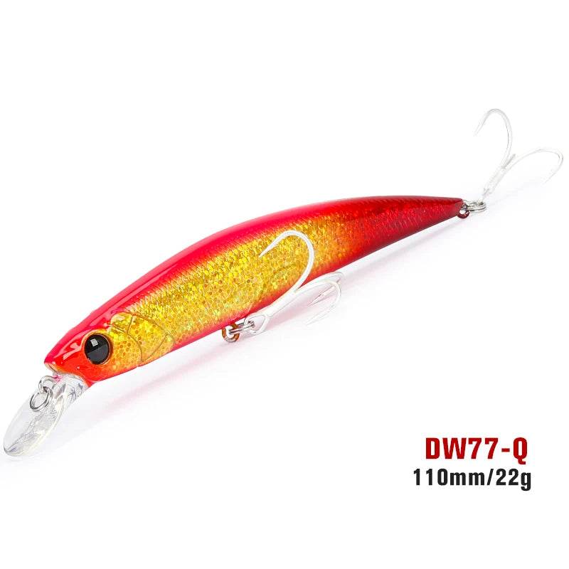 TSURINOYA 110S Long Casting Sinking Minnow - Fish & Cheaps | Fishing & Outdoor Gear
