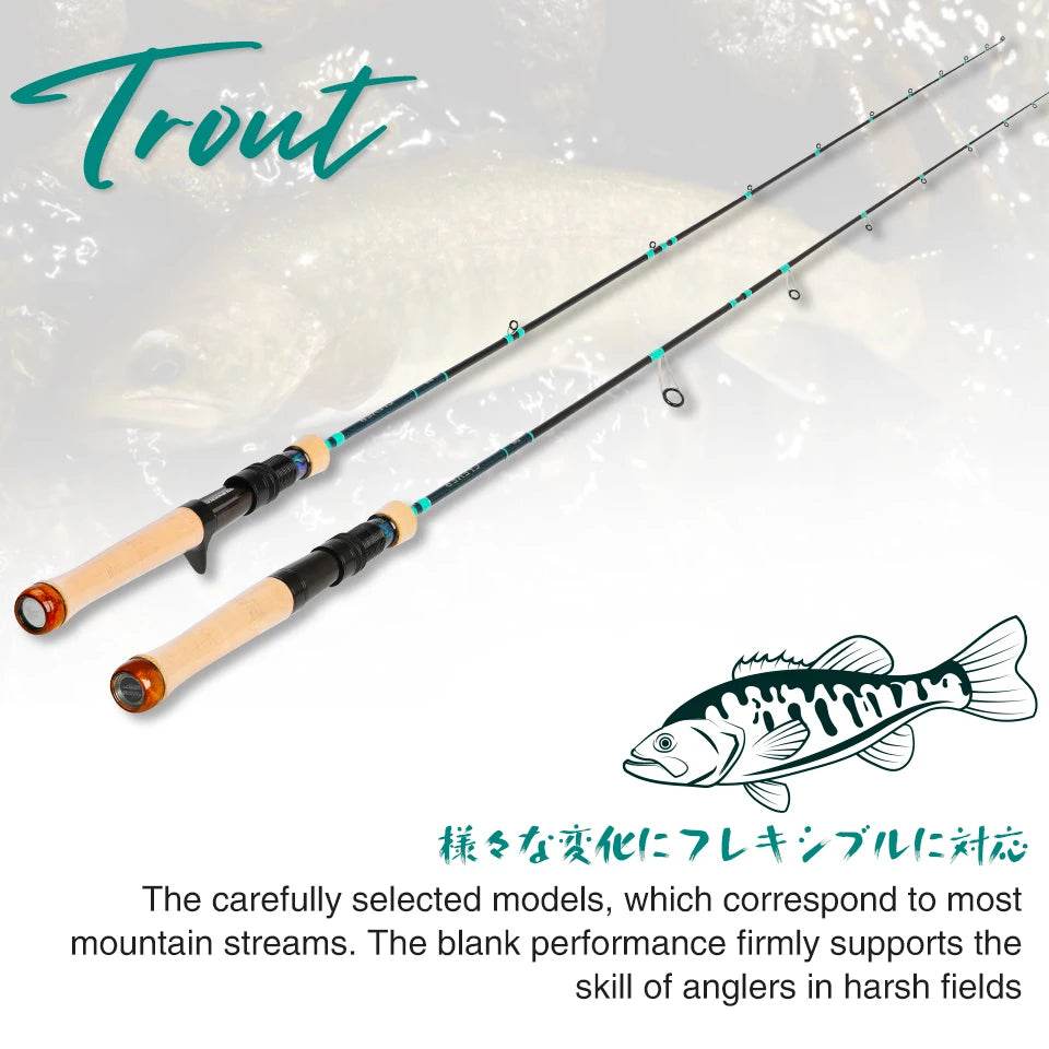 TSURINOYA CLEVER Ultra-light Trout Rod - Fish & Cheaps | Fishing & Outdoor Gear