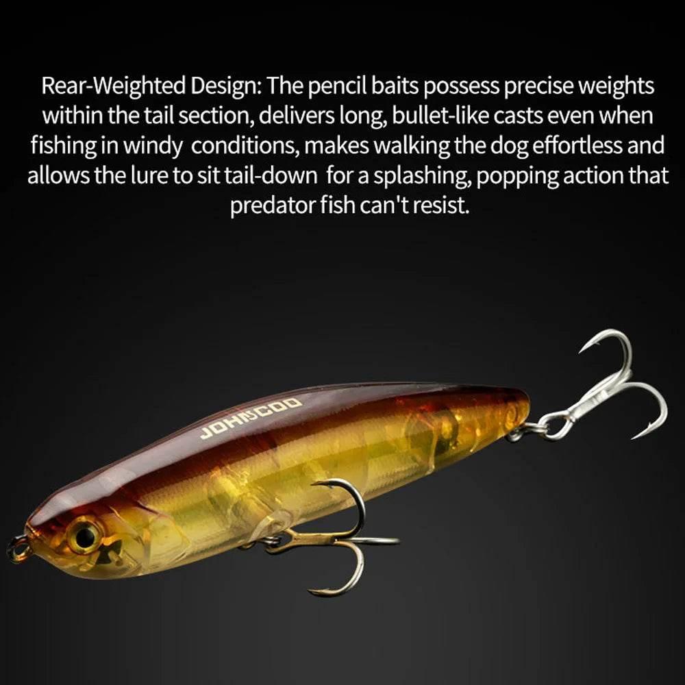 JOHNCOO Pencil WTD Topwater Lure - Fish & Cheaps | Fishing & Outdoor Gear