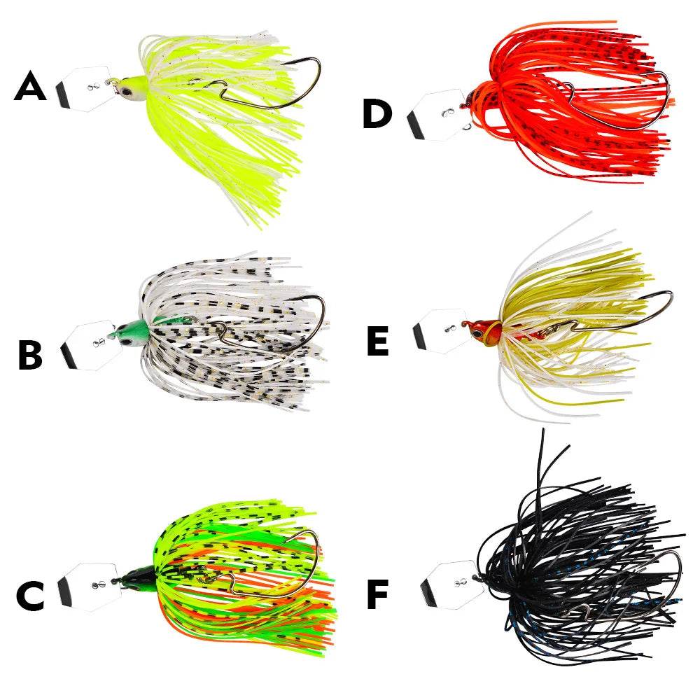 PROBEROS Spinnerbait Metal Lure – Pike, Bass & More - Fish & Cheaps | Fishing & Outdoor Gear