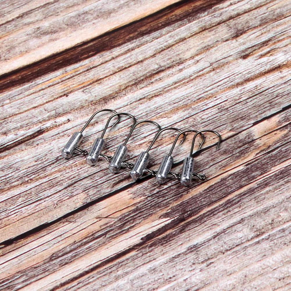 JOHNCOO Mini Jig Head Hooks – 20pcs Barbed - Fish & Cheaps | Fishing & Outdoor Gear