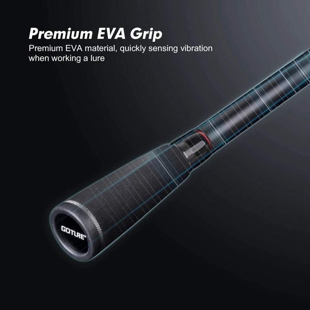 Goture Warrior Carbon Travel Spin & Cast Rod - Fish & Cheaps | Fishing & Outdoor Gear