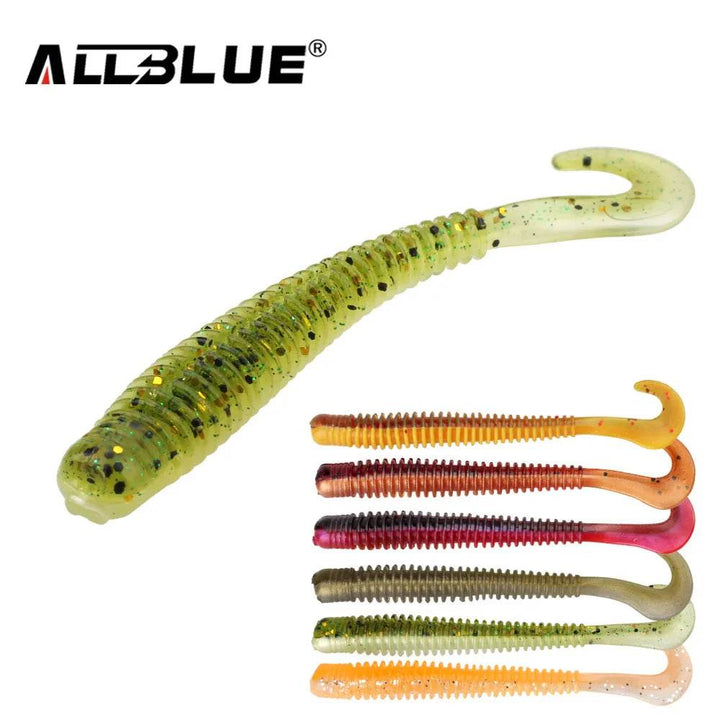 ALLBLUE DOMI Single Tail Soft Bait – Premium Grub Lure - Fish & Cheaps | Fishing & Outdoor Gear