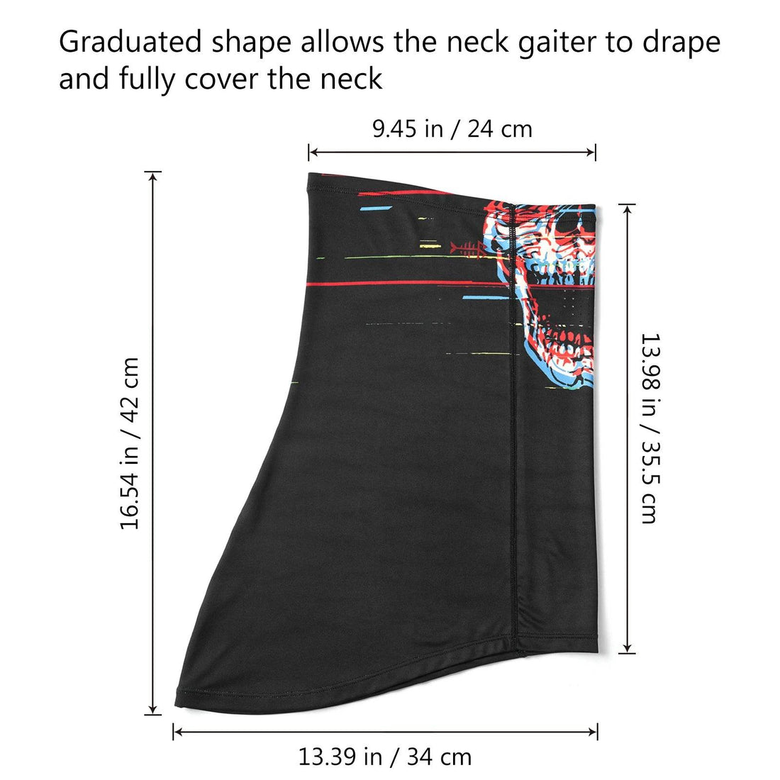 Bassdash UPF 50 Neck Gaiter: Breathable Sun Cooling Mask - Fish & Cheaps | Fishing & Outdoor Gear