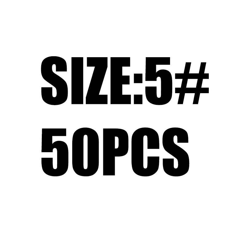 Supercontinent 50PCS Pike Fishing Swivels & Connector Pins - Fish & Cheaps | Fishing & Outdoor Gear