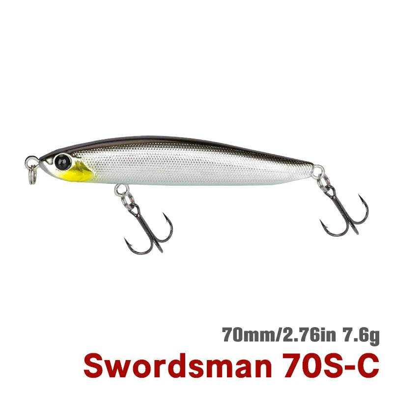 TSURINOYA 70S Sinking Slim Pencil Lure - Fish & Cheaps | Fishing & Outdoor Gear