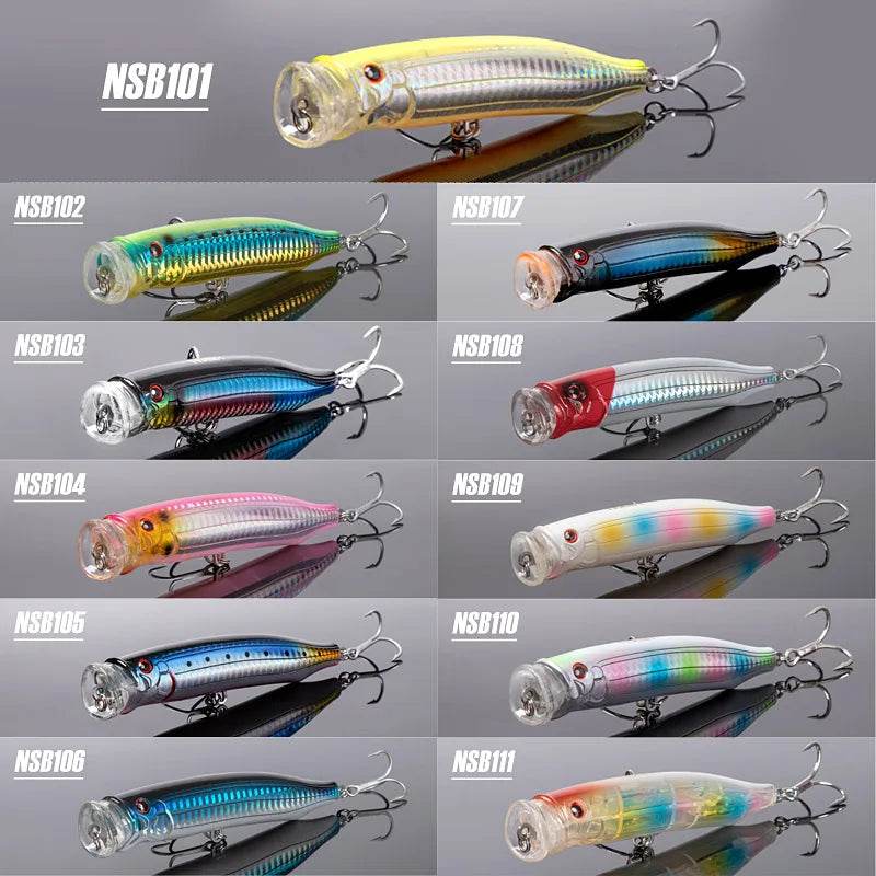 Noeby 150mm Topwater Popper Lure - Fish & Cheaps | Fishing & Outdoor Gear